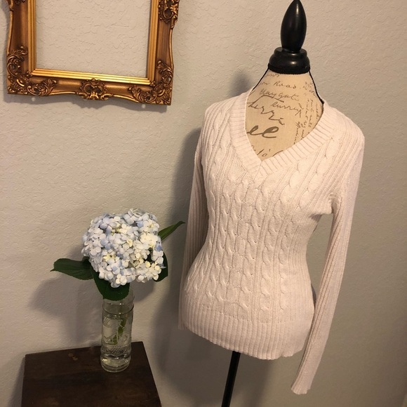 Faded Glory Sweaters - 1[Faded Glory] Cable knit sweater